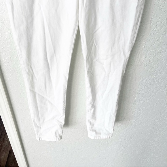 Democracy Jeans Women's 12 White Absolution Skinny Preppy Summer Minimalist - Picture 3 of 7